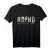ADHS Highway To Hey Look A Squirrel - Humorvolles T-Shirt für Kinder und Jugendliche mit Hyperaktivitätsstörung & ADHS, ideal zum Tag des ADHS-Bewusstseins