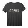 ADHS Highway To Hey Look A Squirrel - Humorvolles T-Shirt für Kinder und Jugendliche mit Hyperaktivitätsstörung & ADHS, ideal zum Tag des ADHS-Bewusstseins