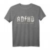 ADHS Highway To Hey Look A Squirrel - Humorvolles T-Shirt für Kinder und Jugendliche mit Hyperaktivitätsstörung & ADHS, ideal zum Tag des ADHS-Bewusstseins