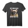 Nett kann ich auch bringt aber nix! Lustiges Französische Bulldogge Spruch T-Shirt für Morgenmuffel, Schichtarbeiter & Hundeliebhaber