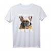 Nett kann ich auch bringt aber nix! Lustiges Französische Bulldogge Spruch T-Shirt für Morgenmuffel, Schichtarbeiter & Hundeliebhaber