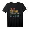 Vorname Falco Der Mann Der Mythos Die Legende Sprüche T-Shirt – Lustiges Vintage Retro Motiv für Männer mit Humor, Ironie & Sarkasmus