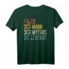 Vorname Falco Der Mann Der Mythos Die Legende Sprüche T-Shirt – Lustiges Vintage Retro Motiv für Männer mit Humor, Ironie & Sarkasmus