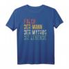 Vorname Falco Der Mann Der Mythos Die Legende Sprüche T-Shirt – Lustiges Vintage Retro Motiv für Männer mit Humor, Ironie & Sarkasmus