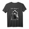 Lustiges Katzen Kaffee T-Shirt mit Spruch 'Guten Morgen ganz dünnes Eis...' – Humorvolles Geschenk für Morgenmuffel, Schichtarbeiter und Katzenliebhaber