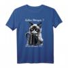 Lustiges Katzen Kaffee T-Shirt mit Spruch 'Guten Morgen ganz dünnes Eis...' – Humorvolles Geschenk für Morgenmuffel, Schichtarbeiter und Katzenliebhaber