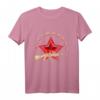 Sputnik Sowjet Raumfahrt Design T-Shirt – Retro Space Motiv mit russischen Buchstaben für Raumfahrt- und Geschichtsfans