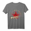 Sputnik Sowjet Raumfahrt Design T-Shirt – Retro Space Motiv mit russischen Buchstaben für Raumfahrt- und Geschichtsfans