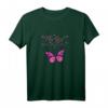 Mädchen mag Schmetterlinge - Niedliches Wildtiere Natur T-Shirt mit lustigem Spruch, ideales Geschenk für Tier- und Naturliebhaber