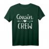 Cousin Crew T-Shirt mit Sternen - Perfektes Geschenk für Cousins & Cousinen, Familienliebe & Kindheitserinnerungen