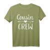 Cousin Crew T-Shirt mit Sternen - Perfektes Geschenk für Cousins & Cousinen, Familienliebe & Kindheitserinnerungen