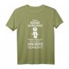 Ähh keine Ahnung das war die andere Schicht T-Shirt – Lustiges Geschenk für Schichtarbeiter & Kollegen zu Weihnachten, Geburtstag & Abschied