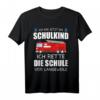Schulkind 2020 Feuerwehr Einschulung T-Shirt – Originelles 1.Klasse Geschenk für den Schulanfang mit lustigem Spruch