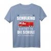 Schulkind 2020 Feuerwehr Einschulung T-Shirt – Originelles 1.Klasse Geschenk für den Schulanfang mit lustigem Spruch