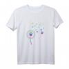 Hunde Motive für Hunde Mamas - Blumen aus Hundepfoten T-Shirt, Trendiges Design für echte Dog Moms