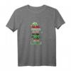 Schwester Elf Weihnachtsoutfit Partnerlook Prinzessin T-Shirt – Festliches Weihnachtskostüm mit Elfenhut, Schneeflocken & Prinzessinnen-Design für die Feiertage