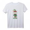 Schwester Elf Weihnachtsoutfit Partnerlook Prinzessin T-Shirt – Festliches Weihnachtskostüm mit Elfenhut, Schneeflocken & Prinzessinnen-Design für die Feiertage