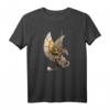 Steampunk Drache auf Uhr Vintages T-Shirt - Perfektes Geschenk für Steampunk Fans, Cosplay, Conventions & Halloween