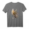 Steampunk Drache auf Uhr Vintages T-Shirt - Perfektes Geschenk für Steampunk Fans, Cosplay, Conventions & Halloween