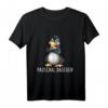 Pauschal Dagegen Lustiges Pinguin Spruch T-Shirt – Witziges Statement für Kollegen und Freunde als Geschenkidee