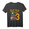 Kinder 3. Geburtstag Eisenbahn Zug T-Shirt - Lustiges Lokomotiv-Design für Jungen & Mädchen zum Geburtstag & Kindergarten