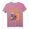 Kinder 3. Geburtstag Eisenbahn Zug T-Shirt - Lustiges Lokomotiv-Design für Jungen & Mädchen zum Geburtstag & Kindergarten