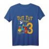 Kinder 3. Geburtstag Eisenbahn Zug T-Shirt - Lustiges Lokomotiv-Design für Jungen & Mädchen zum Geburtstag & Kindergarten