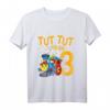Kinder 3. Geburtstag Eisenbahn Zug T-Shirt - Lustiges Lokomotiv-Design für Jungen & Mädchen zum Geburtstag & Kindergarten