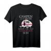 Camping Sprüche Frauen Wohnmobil Wein Abend Natur T-Shirt - Lustiges Geschenk für Weinliebhaberinnen & Camperinnen
