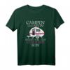 Camping Sprüche Frauen Wohnmobil Wein Abend Natur T-Shirt - Lustiges Geschenk für Weinliebhaberinnen & Camperinnen