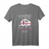 Camping Sprüche Frauen Wohnmobil Wein Abend Natur T-Shirt - Lustiges Geschenk für Weinliebhaberinnen & Camperinnen