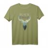 Hirsch Schwarzwald Black Forest T-Shirt für Naturliebhaber – Elegantes Design für Damen, Herren & Kinder, perfekt für Wanderer und Schwarzwald-Fans