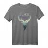 Hirsch Schwarzwald Black Forest T-Shirt für Naturliebhaber – Elegantes Design für Damen, Herren & Kinder, perfekt für Wanderer und Schwarzwald-Fans