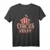 Vintage Circus Staff T-Shirt - Familien- und Kinderkleidung für Zirkus- und Karnevalsfeiern