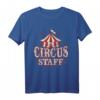 Vintage Circus Staff T-Shirt - Familien- und Kinderkleidung für Zirkus- und Karnevalsfeiern