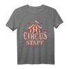 Vintage Circus Staff T-Shirt - Familien- und Kinderkleidung für Zirkus- und Karnevalsfeiern
