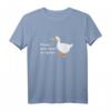 Peace was never an option T-Shirt – Statement-Shirt mit Friedensbotschaft, klassisch geschnitten