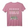 Männer mit Wohnwagen haben die schönsten Frauen T-Shirt – Lustige Geschenkidee für Camping- und Wohnmobil-Enthusiasten zum Geburtstag