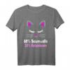 Katzenhaare Baumwolle - Spuren von Katze - Lustiges Cat Spruch T-Shirt für Katzenliebhaber, Katzenmama & Katzenpapa, ideales Geschenk für Geburtstag & Weihnachten