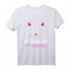 Katzenhaare Baumwolle - Spuren von Katze - Lustiges Cat Spruch T-Shirt für Katzenliebhaber, Katzenmama & Katzenpapa, ideales Geschenk für Geburtstag & Weihnachten