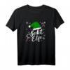 Damen Sekt Elfe Weihnachtsoutfit - Lustiges Elf Familien-Partner T-Shirt für Weihnachten & Festliche Familienfeiern