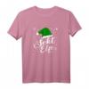 Damen Sekt Elfe Weihnachtsoutfit - Lustiges Elf Familien-Partner T-Shirt für Weihnachten & Festliche Familienfeiern