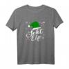 Damen Sekt Elfe Weihnachtsoutfit - Lustiges Elf Familien-Partner T-Shirt für Weihnachten & Festliche Familienfeiern