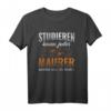 Studieren Kann Jeder Maurer Nur Die Besten Maurer T-Shirt – Motivationsshirt für Handwerker und Bauprofis