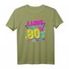 Ich liebe die 80s T-Shirt - Retro Design für Alltag, Party & Kostüm im 80er Stil