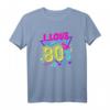 Ich liebe die 80s T-Shirt - Retro Design für Alltag, Party & Kostüm im 80er Stil