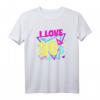 Ich liebe die 80s T-Shirt - Retro Design für Alltag, Party & Kostüm im 80er Stil