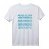 Mehr Ozean Weniger Plastik Rettet die Meereswellen - Umweltbewusstes Sea Save Planet T-Shirt für Meeresschutz & Klimaschutz