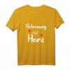 Betreuung mit Herz - Pflegekräfte T-Shirt für Damen und Herren, lustiges Geschenk für Pflegepersonal zum Geburtstag & Weihnachten