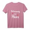 Betreuung mit Herz - Pflegekräfte T-Shirt für Damen und Herren, lustiges Geschenk für Pflegepersonal zum Geburtstag & Weihnachten